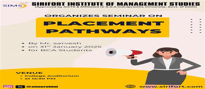 Seminar on Placement Pathways